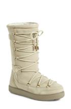 Women's Moncler 'new Laetitia' Genuine Shearling Boot