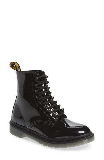 Women's Dr. Martens Pascal Stud Bootie Us/ 4uk - Black