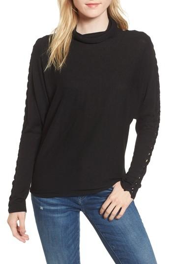 Women's Ella Moss Victoire Turtleneck Sweater - Black