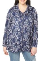 Women's Evans Floral Print Rain Jacket