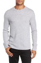 Men's Rag & Bone Gregory Merino Wool Blend Crewneck Sweater - Grey