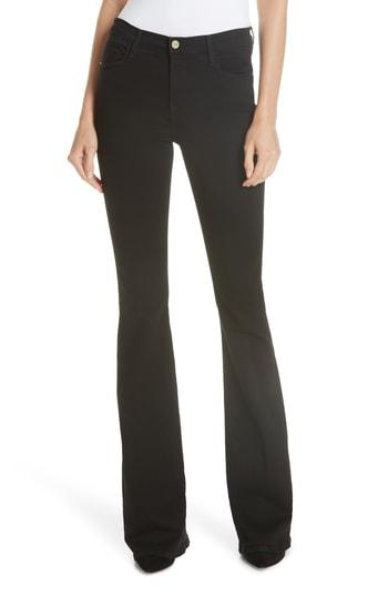 Women's Frame Le High Flare Jeans - Black