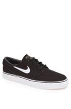 Men's Nike 'zoom - Stefan Janoski Sb' Canvas Skate Shoe M - Black