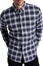Men's Barbour International Pipe Woven Shirt - Grey