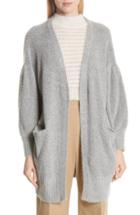 Women's Saint Laurent Camo Pattern Metallic Mohair Sweater