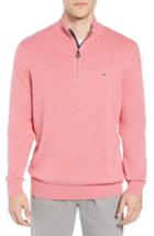 Men's Vineyard Vines Palm Beach Quarter-zip Sweater - Red