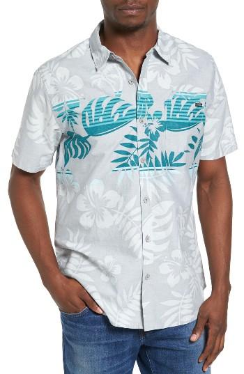Men's O'neill Brotanical Woven Shirt - Grey