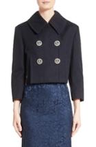 Women's Dolce & Gabbana Pique Cotton Crop Jacket
