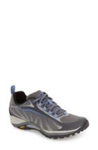 Women's Merrell Siren Edge Waterproof Hiking Shoe .5 M - Grey