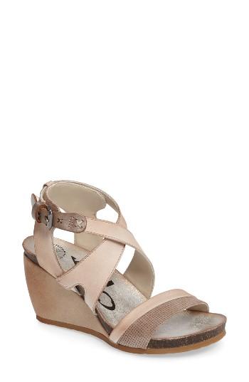 Women's Otbt Freedom Wedge Sandal .5 M - Grey