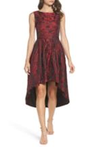 Women's Forest Lily Jacquard High/low Dress - Red