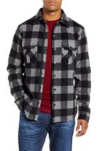 Men's Smartwool Anchor Line Flannel Shirt Jacket - Grey