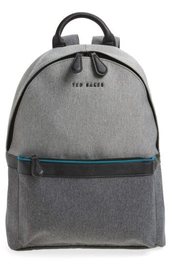 Men's Ted Baker London Zirabi Backpack - Grey