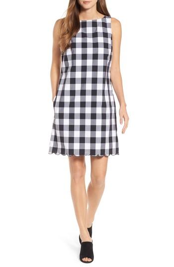Women's Tommy Bahama Gingham Gables Shift Dress - Black