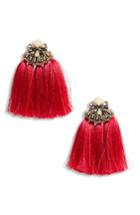 Women's Bp. Jeweled Tassel Fan Earrings