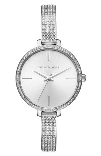 Women's Michael Kors Jaryn Pave Bangle Watch, 36mm