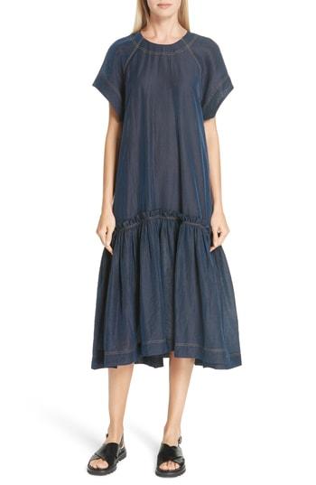 Women's Lee Mathews Daisy Raglan Dress - Black