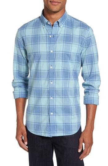 Men's Bonobos Summerweight Slim Cut Large Check Sport Shirt