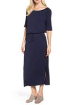 Women's Caslon Tie Waist Maxi Dress, Size - Blue