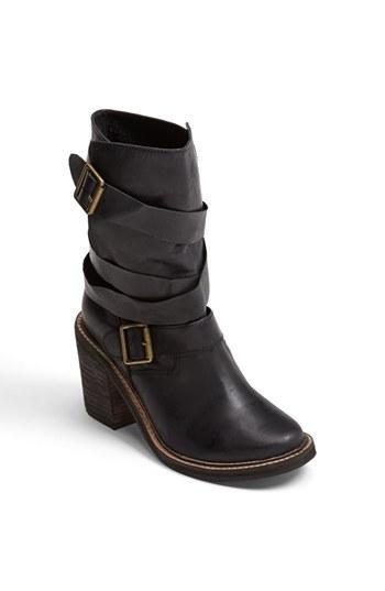 Jeffrey Campbell 'new France' Boot Womens Black Distressed
