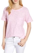 Women's Vineyard Vines Striped Boxy Tee - Pink