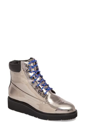 Women's Shellys London Erin Brocade Boot Eu - Grey