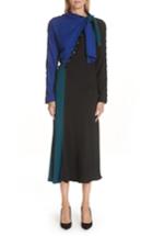 Women's Marc Jacobs Tie Neck Colorblock Dress - Black