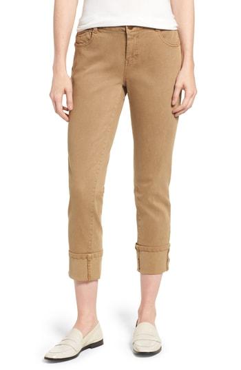 Women's Wit & Wisdom Flex-ellent Boyfriend Jeans - Beige