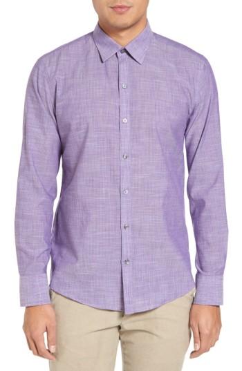Men's Zachary Prell Snower Slim Fit Sport Shirt