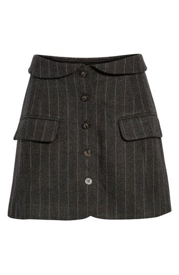 Women's Astr The Label Wilshire Button Front Skirt