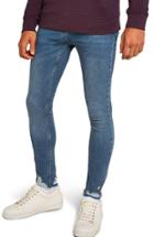 Men's Topman Smokey Spray-on Jeans X 32 - Blue