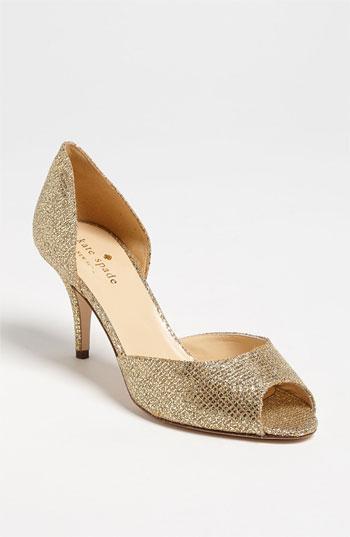Women's Kate Spade New York 'sage' Pump .5 M - Metallic