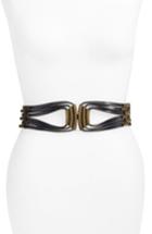 Women's Elise M. 'indigo' Leather Belt - Black