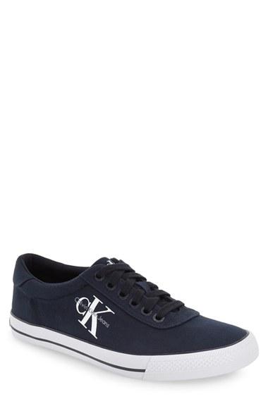 Men's Calvin Klein Jeans 'oscar' Low Top Sneaker M - Blue