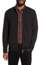Men's Boss Scavo Reversible Fleece Jacket, Size - Black