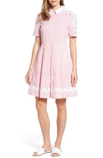 Women's Draper James Seersucker Shirtdress - Pink