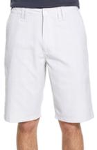 Men's O'neill 'delta Plaid' Chino Shorts - White