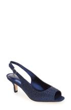 Women's J. Renee 'impuls' Crystal Embellished Slingback Pump B - Blue