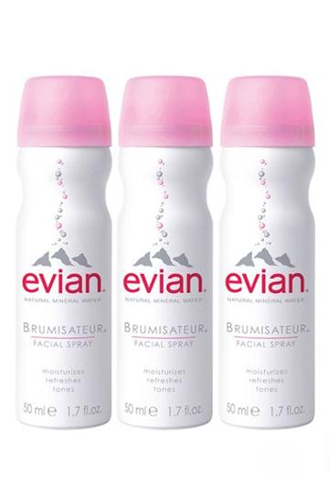 Evian Facial Water Spray Trio