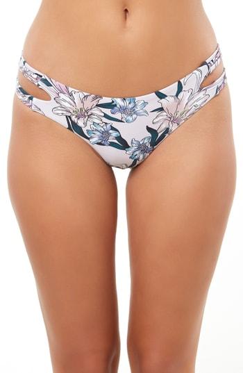 Women's O'neill Darlene Strappy Hipster Bikini Bottoms - Pink