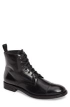 Men's To Boot New York Bondfield Cap Toe Boot M - Black