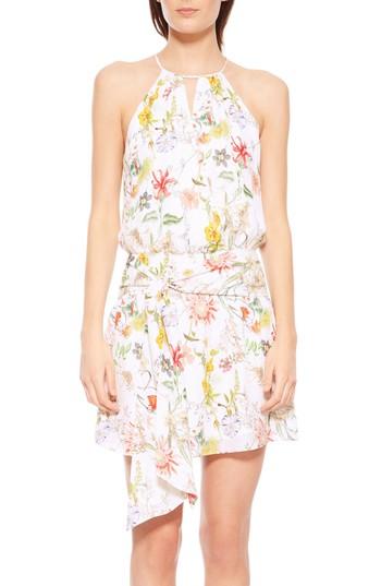 Women's Parker Larissa Floral Silk Dress - Ivory