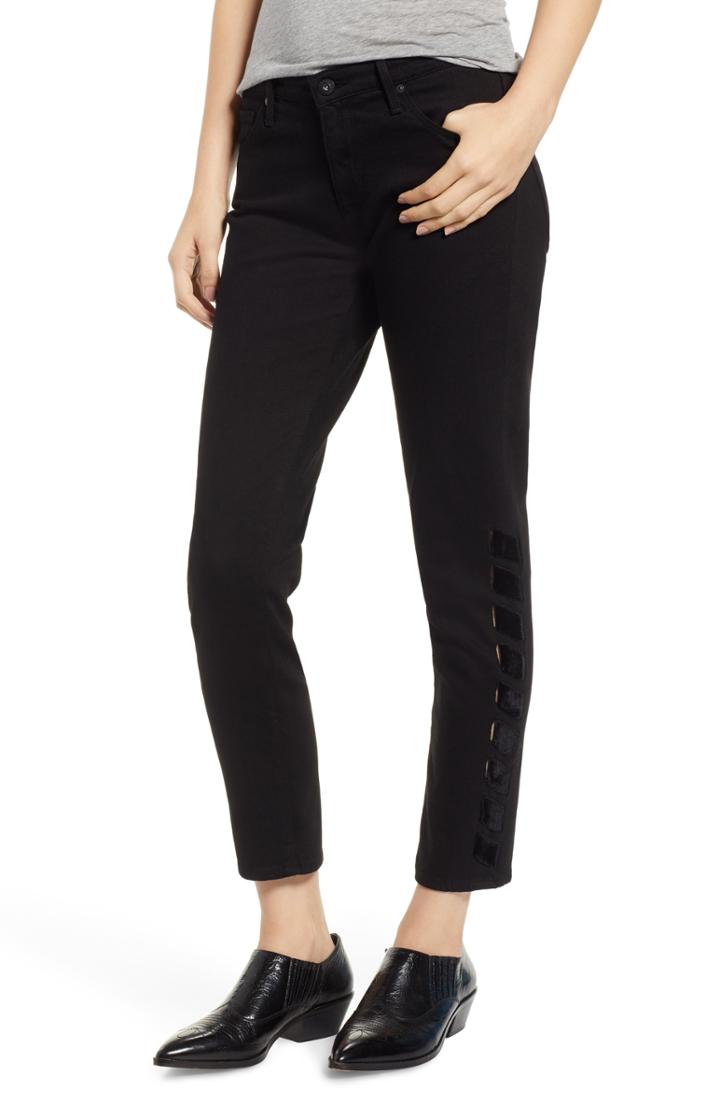 Women's Ag Prima Intertwined Crop Skinny Jeans