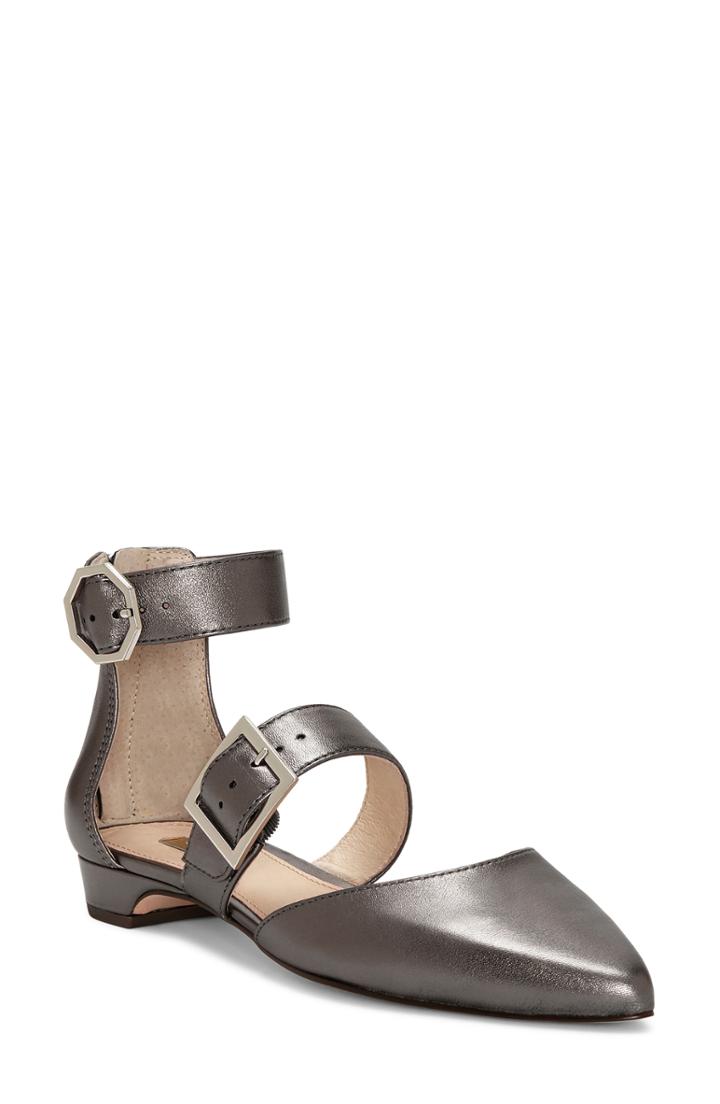 Women's Louise Et Cie Corriett Ankle Strap Sandal M - Metallic