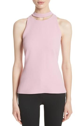 Women's Cushnie Et Ochs Stretch Cady Choker Top - Pink