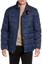 Men's Cole Haan Box Quilted Jacket, Size - Blue