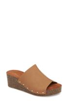 Women's Sudini Pavia Wedge Mule .5 W - Beige