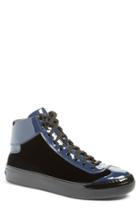 Men's Jimmy Choo 'argyle' High Top Sneaker Us / 41eu - Blue
