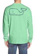 Men's Vineyard Vines Pocket Long Sleeve T-shirt, Size - Pink