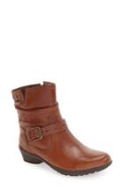 Women's Rockport Cobb Hill 'riley' Waterproof Buckle Strap Bootie M - Brown